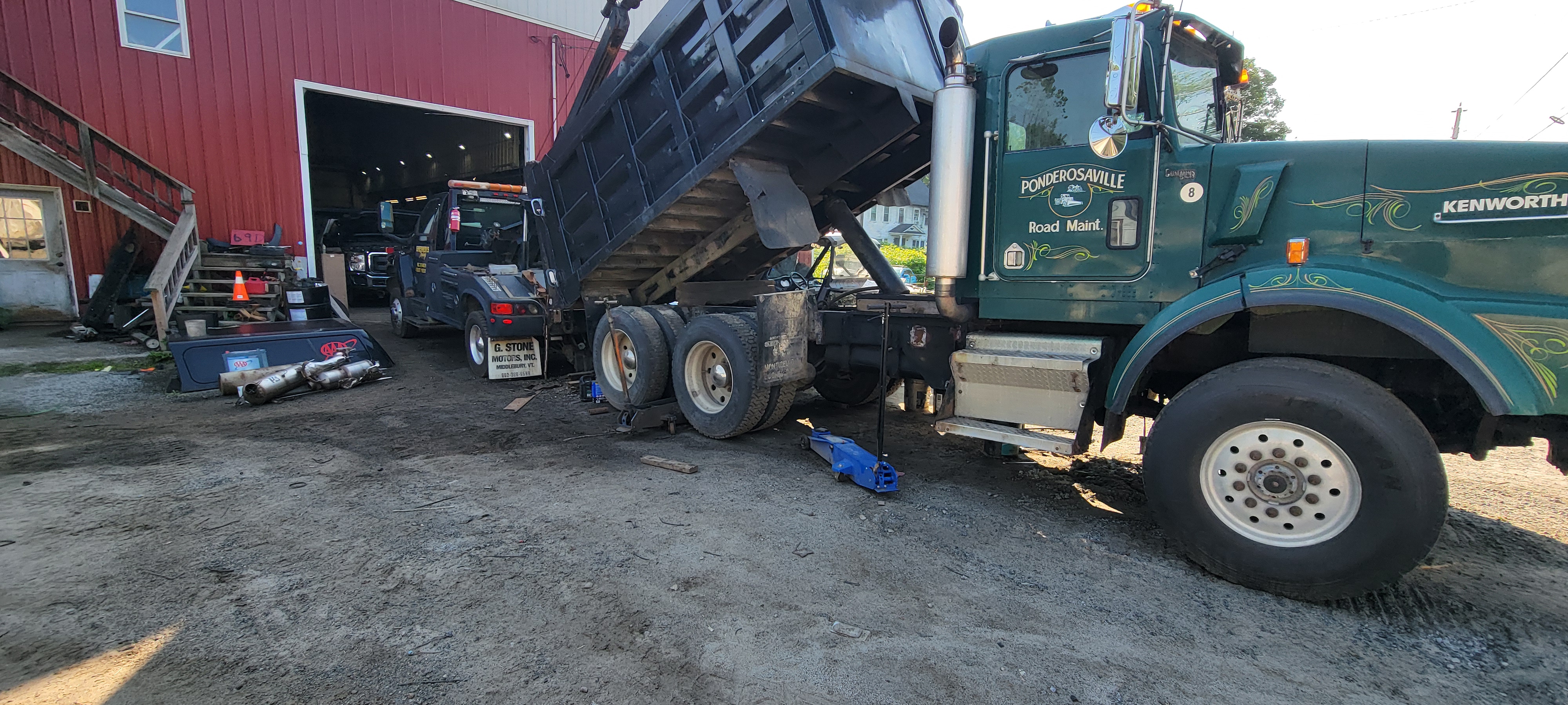 Dump Truck Repair Operation