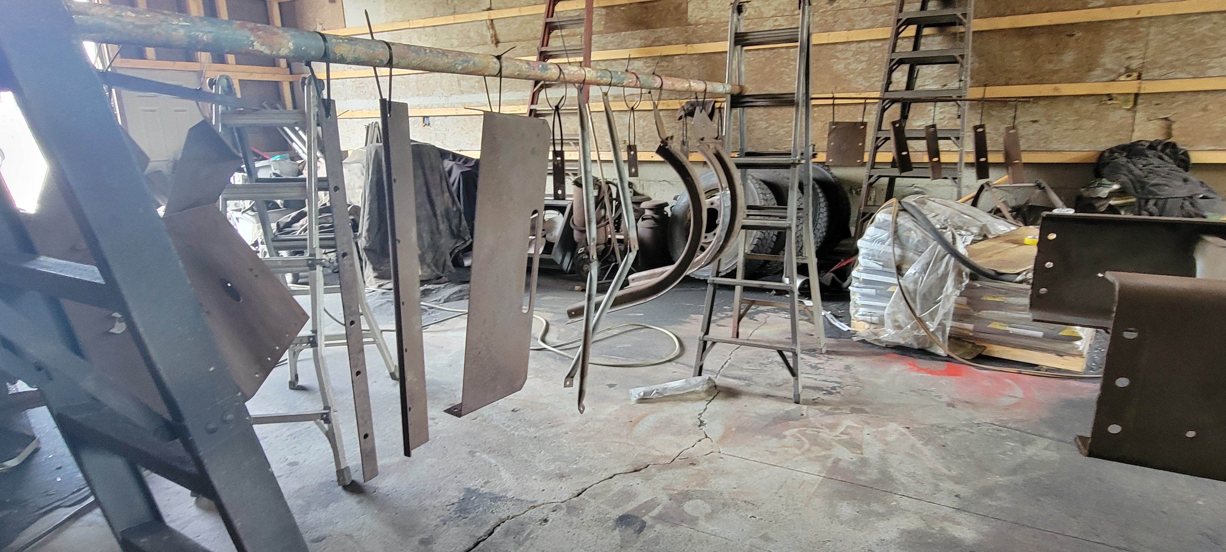 Truck Repair Workshop Interior