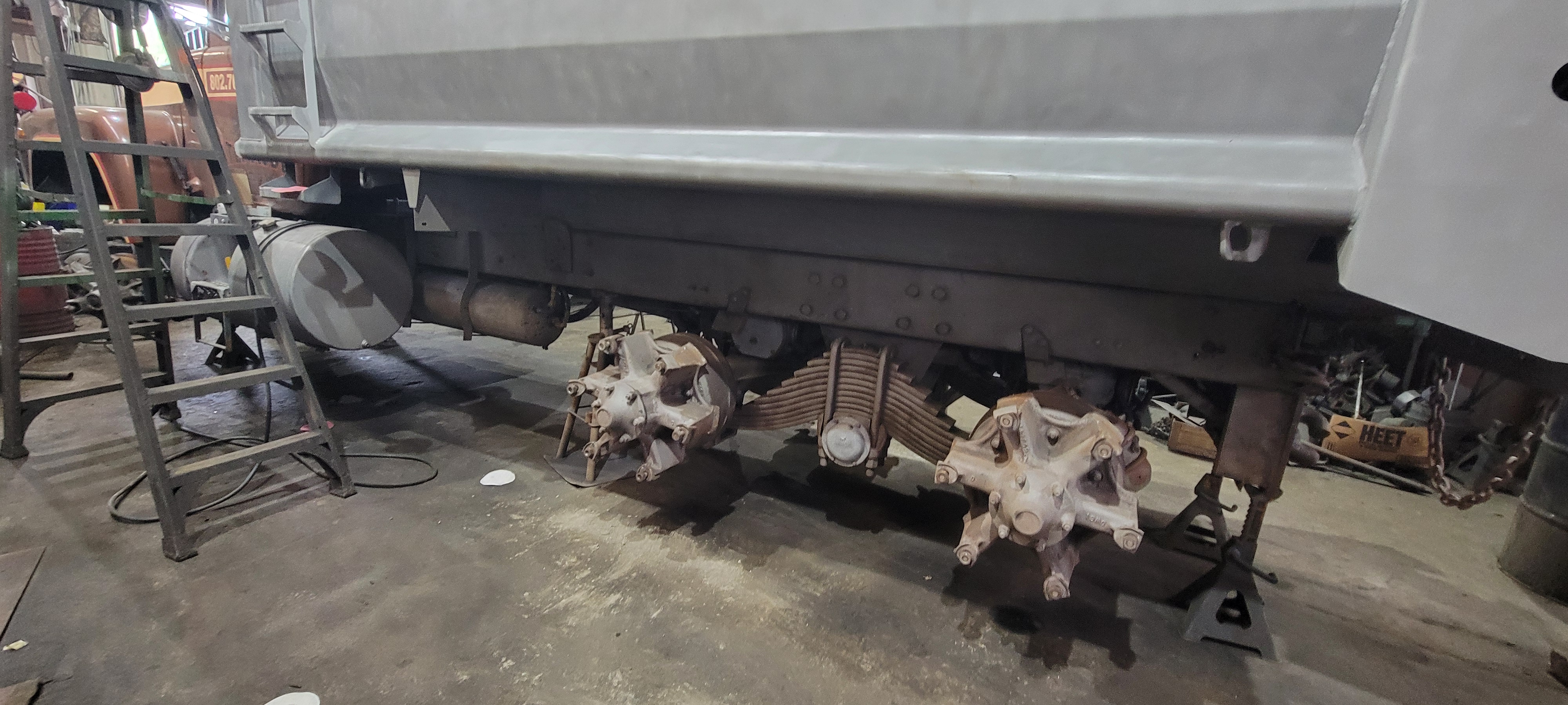 Truck Axle Repair Workshop