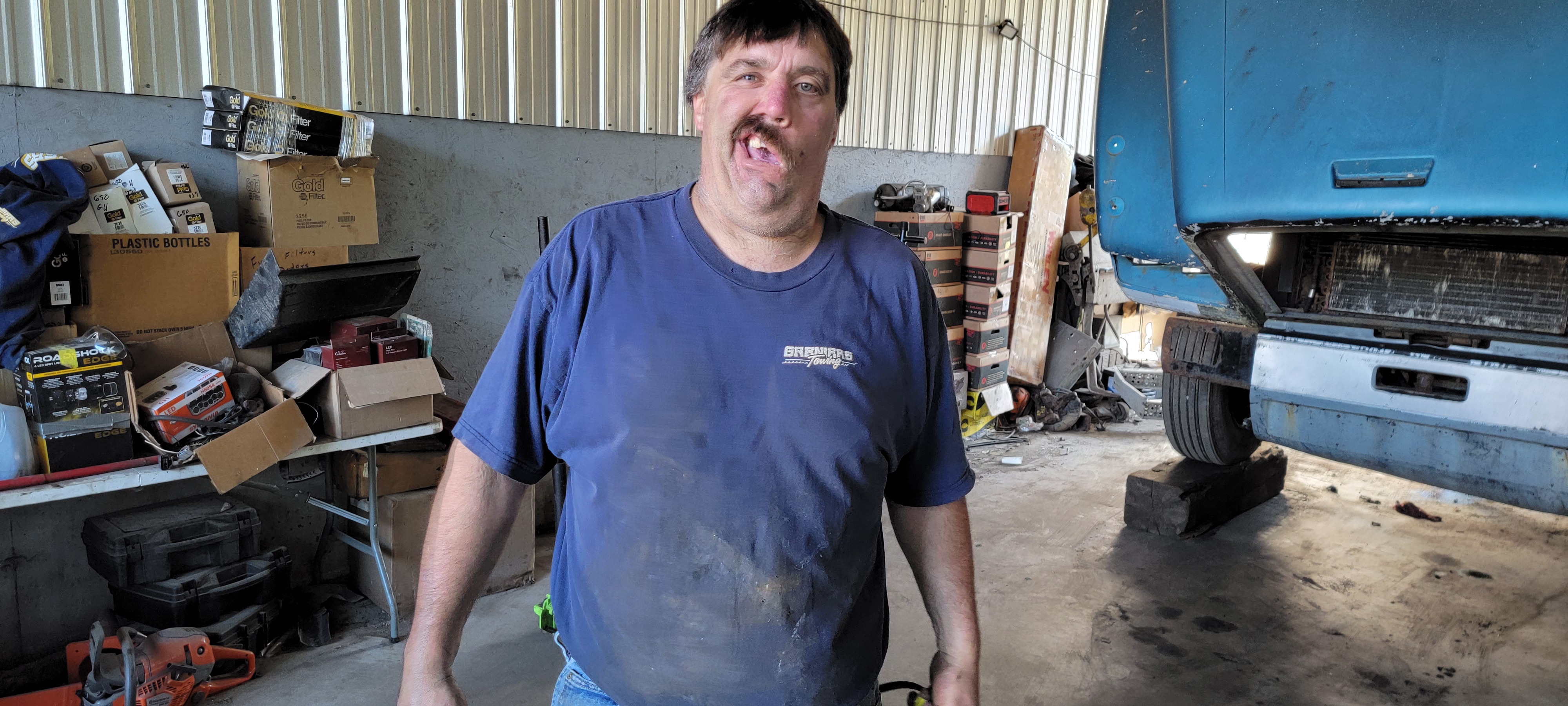 Truck Repair Shop Interior