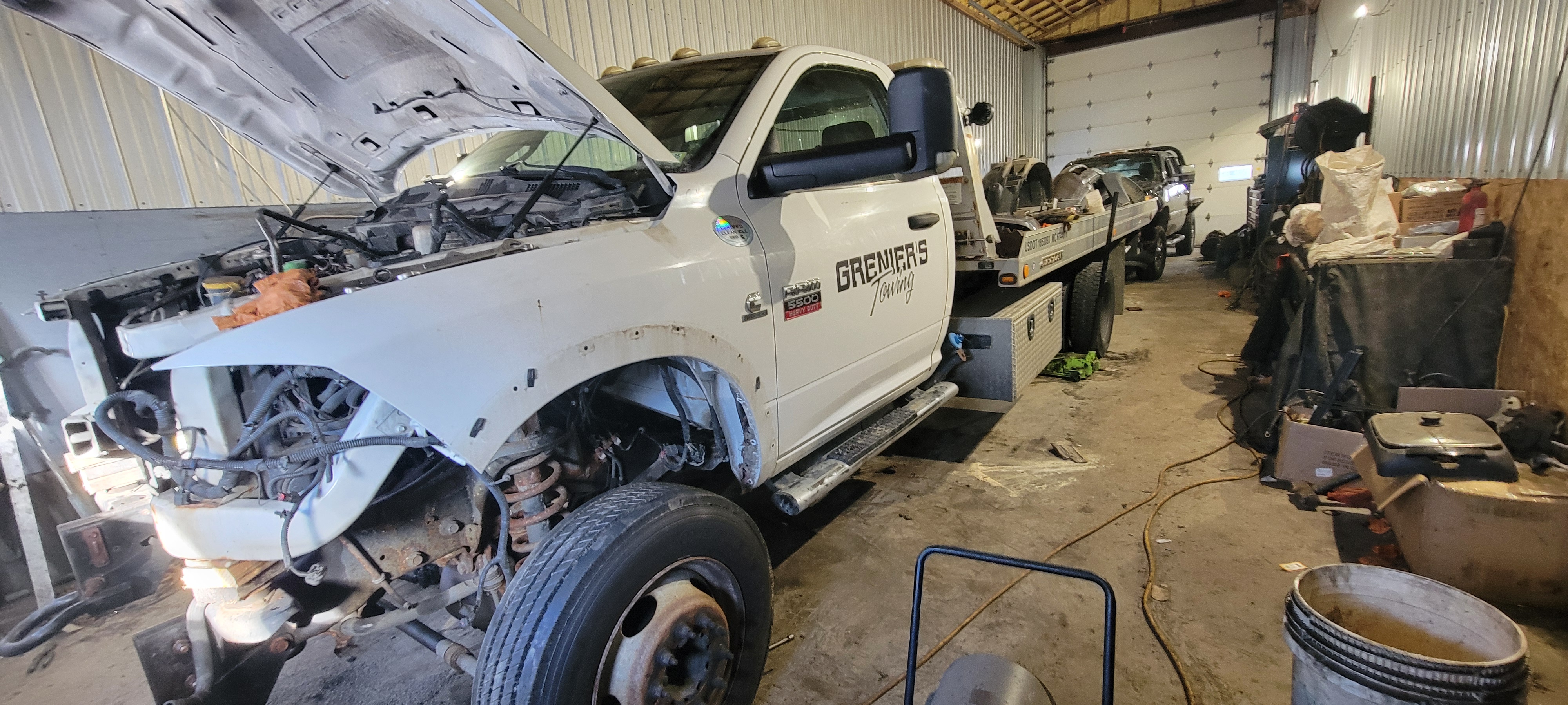 Tow Truck Repair Shop