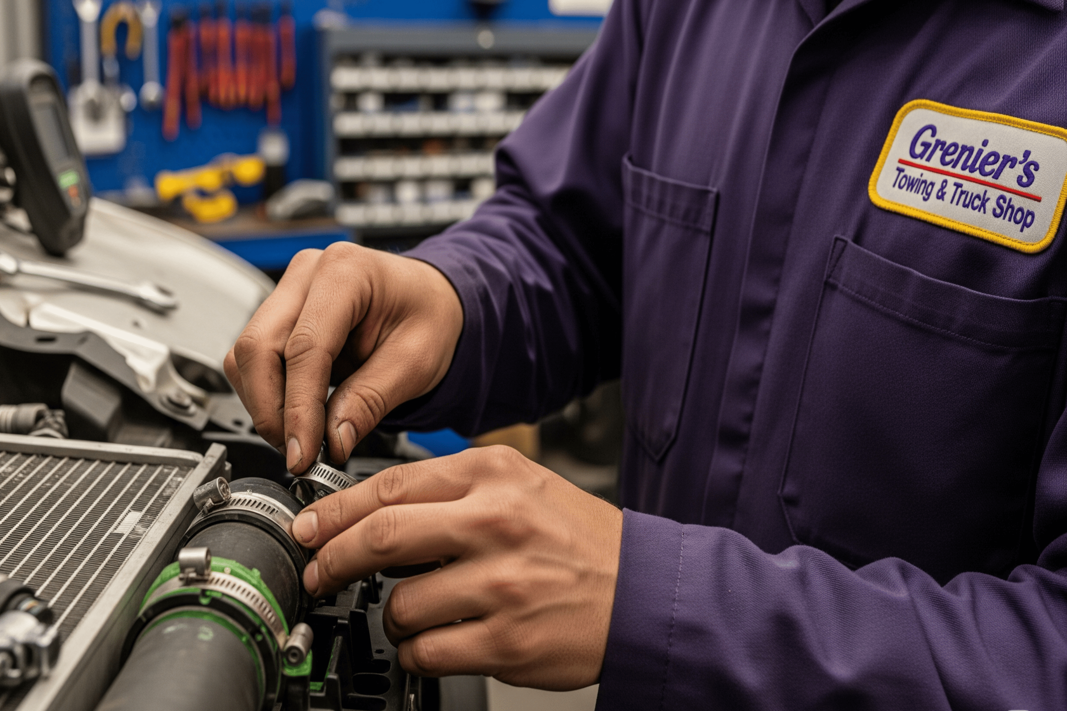 Grenier's cooling system repair image